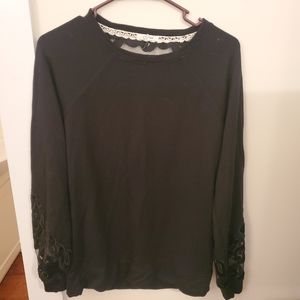 Maurice's xs gorgeous black sweater